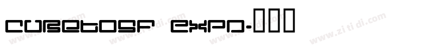 CubeTosf Expd字体转换